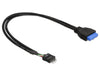 EAN 4043619837915 - DeLOCK USB 3.0 19 pin - USB 2.0 8 pin 45cm imagen 1