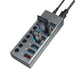 EAN 4052792065510 - LogiLink UA0387 hub de interfaz USB 3.2 Gen 1 (3.1 Gen 1) Type-B 5000 Mbit/s Gris imagen 7