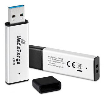 EAN 4260664872177 - MediaRange MR1900 unidad flash USB 32 GB USB tipo A 3.2 Gen 1 (3.1 Gen 1) Negro, Plata imagen 2