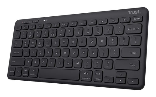 EAN 8713439247077 - Trust Lyra teclado Universal RF Wireless + Bluetooth QWERTY Inglés de EE. UU. Negro imagen 1
