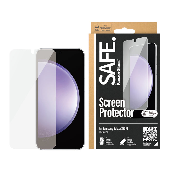 EAN 5711724956119 - PanzerGlass SAFE. by ® Screen Protector Samsung Galaxy S FE 2023 | Ultra-Wide Fit Protector de pantalla 1 imagen 2