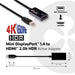 EAN 0841615101054 - CLUB3D CAC-1180 cambiador de género para cable Min iDisplayPort 1.4 Negro imagen 3