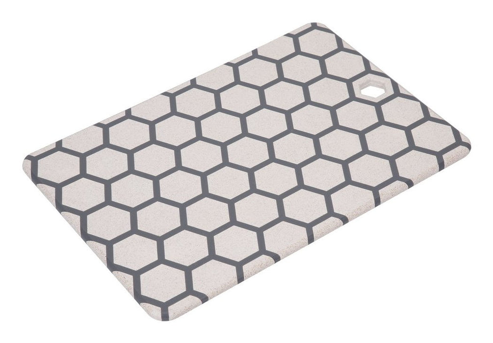 EAN 4260403578728 - Resto Kitchenware 95403 tabla de cocina para cortar Rectangular Plástico Gris, Blanco imagen 3