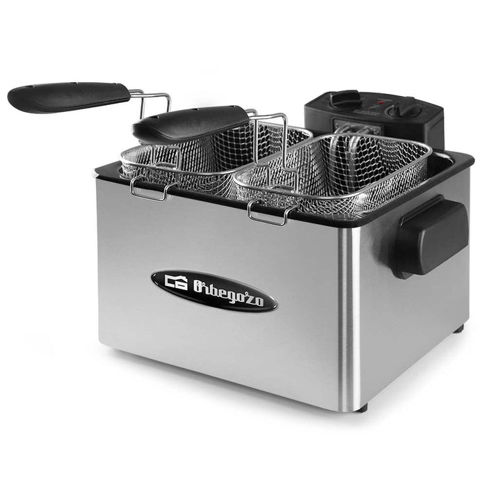 Freidora Orbegozo Fdr 55 2180w Capacidad 4.5l