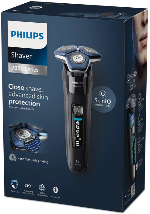 EAN 8720689008167 - Philips SHAVER Series 7000 S7886/35 afeitadora Máquina de afeitar de rotación Recortadora Negro imagen 4