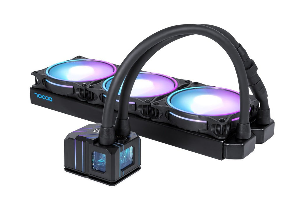 EAN 4250197117715 - Alphacool Eisbaer Pro Aurora 360 Procesador Sistema de refrigeración líquida todo en uno 12 cm Negro, Bla imagen 3
