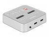 EAN 4043619641383 - DeLOCK 64138 base de conexión para disco duro Plata imagen 1