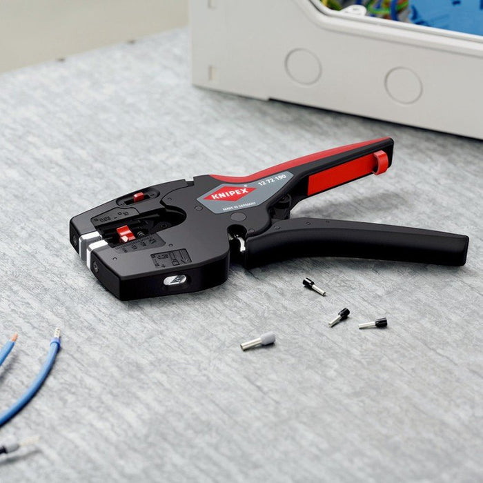 EAN 4003773088592 - Knipex 12 72 190 pelacable Negro, Rojo imagen 21