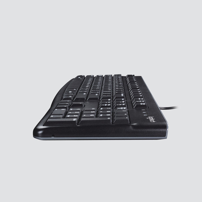Logitech K120 Corded Teclado Teclado Usb Qwertz Suizo Negro