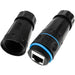 EAN 8051128105896 - Techly IWP-MD C6-IP68T cambiador de género para cable RJ-45 Negro imagen 5