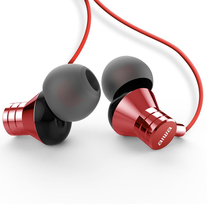 EAN 8435256897173 - Aiwa ESTM-50RD auricular y casco Auriculares Alámbrico Dentro de oído Música imagen 3