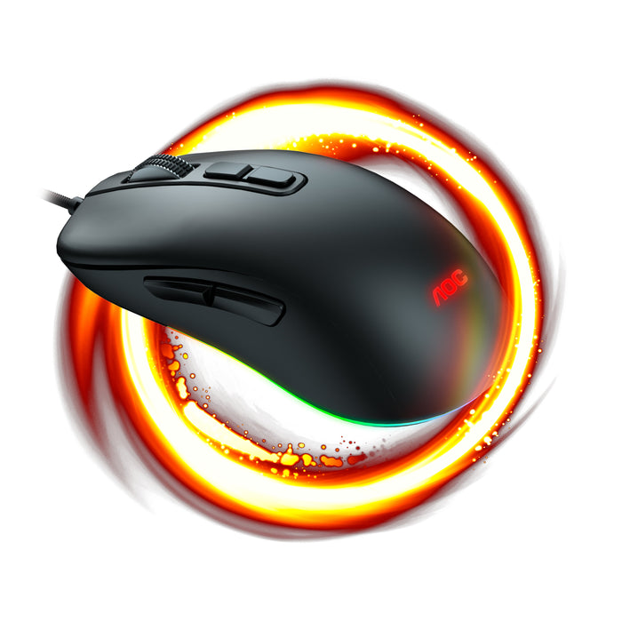EAN 4038986631068 - AOC GM300 ratón Juego mano derecha USB tipo A Óptico 6200 DPI imagen 1