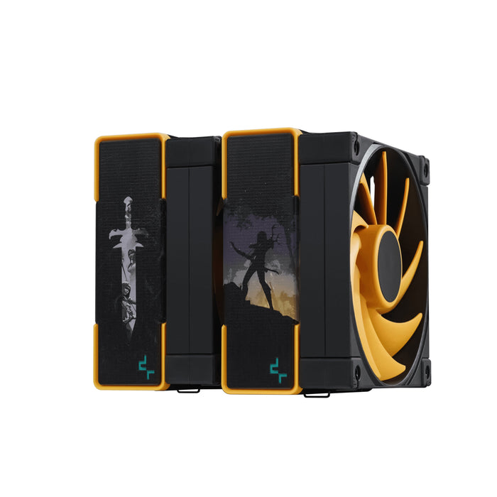 EAN 6933412728641 - DeepCool AK620 Zero Dark Zoria Procesador Refrigerador de aire 12 cm Negro, Amarillo 1 pieza(s) imagen 7