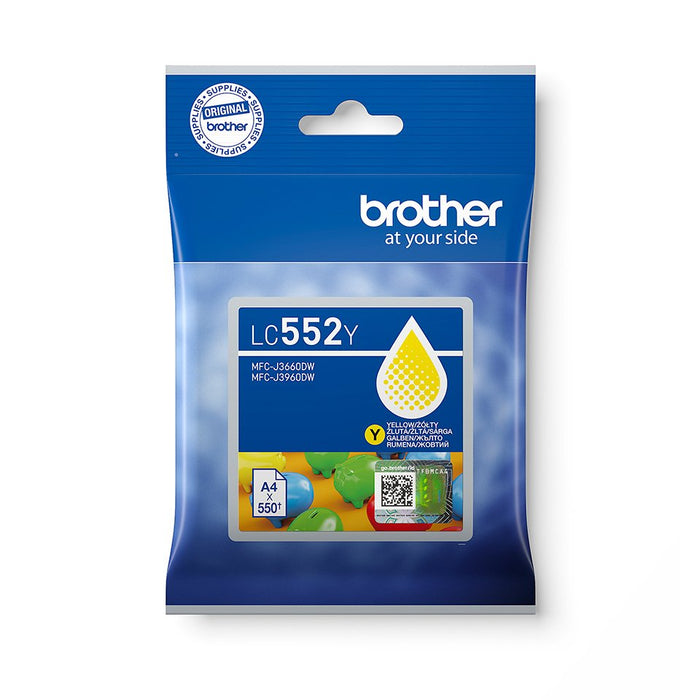 Tinta  Brother Lc552y Ink Yellow