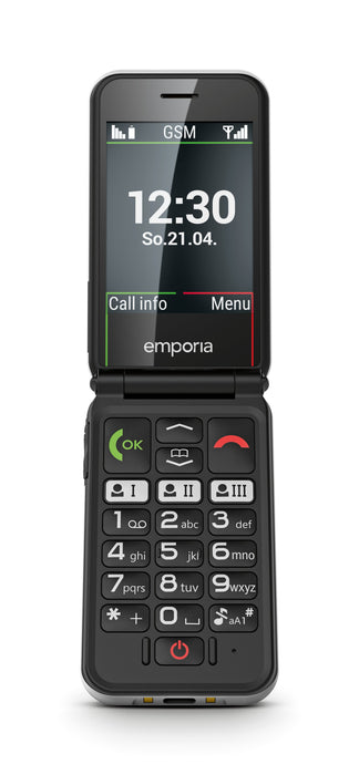 EAN 9005613168865 - Emporia SIMPLICITYglam 7,11 cm (2.8") 106 g Blanco Teléfono para personas mayores imagen 7