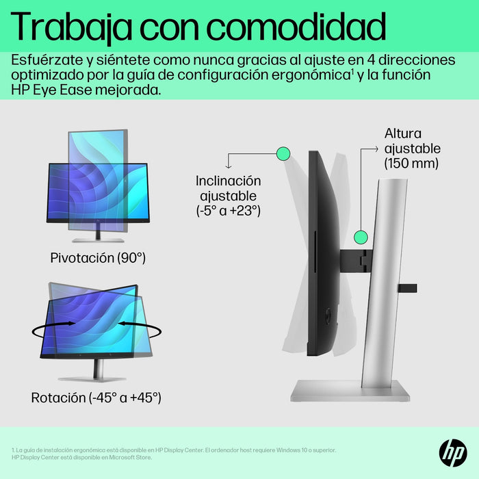 EAN 0196786298073 - HP E-Series E22 G5 FHD Monitor pantalla para PC 54,6 cm (21.5") 1920 x 1080 Pixeles Full HD LCD Negro, Pl imagen 8