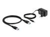 EAN 4043619641826 - DeLOCK 64182 hub de interfaz USB 3.2 Gen 2 (3.1 Gen 2) Type-A 10 Mbit/s Gris imagen 3