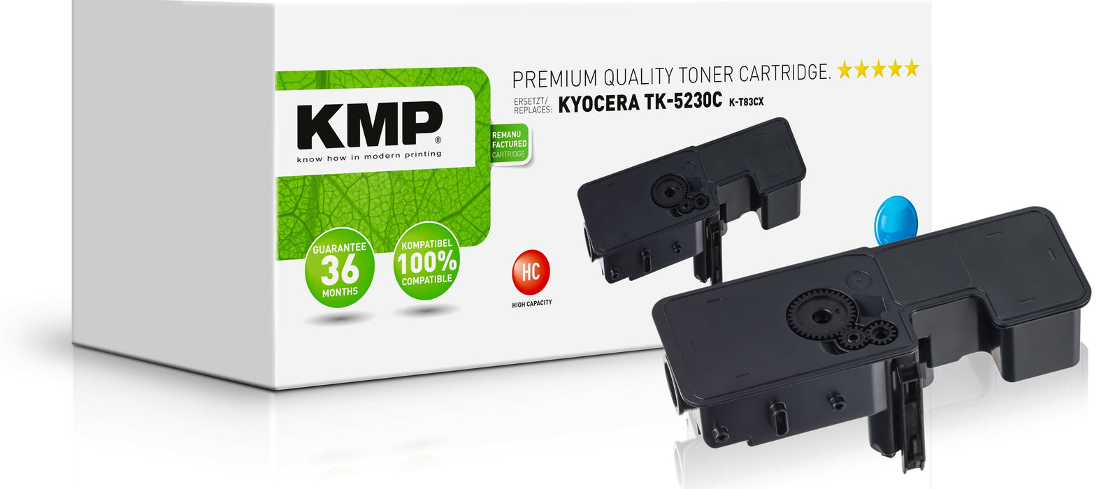 EAN 4011324692389 - KMP K-T83CX cartucho de tóner 1 pieza(s) Compatible Cian imagen 1