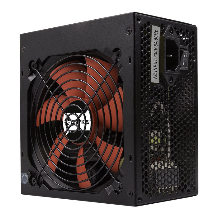 Fuente De Alimentación Unyka Atx  600w Gaming Negra
