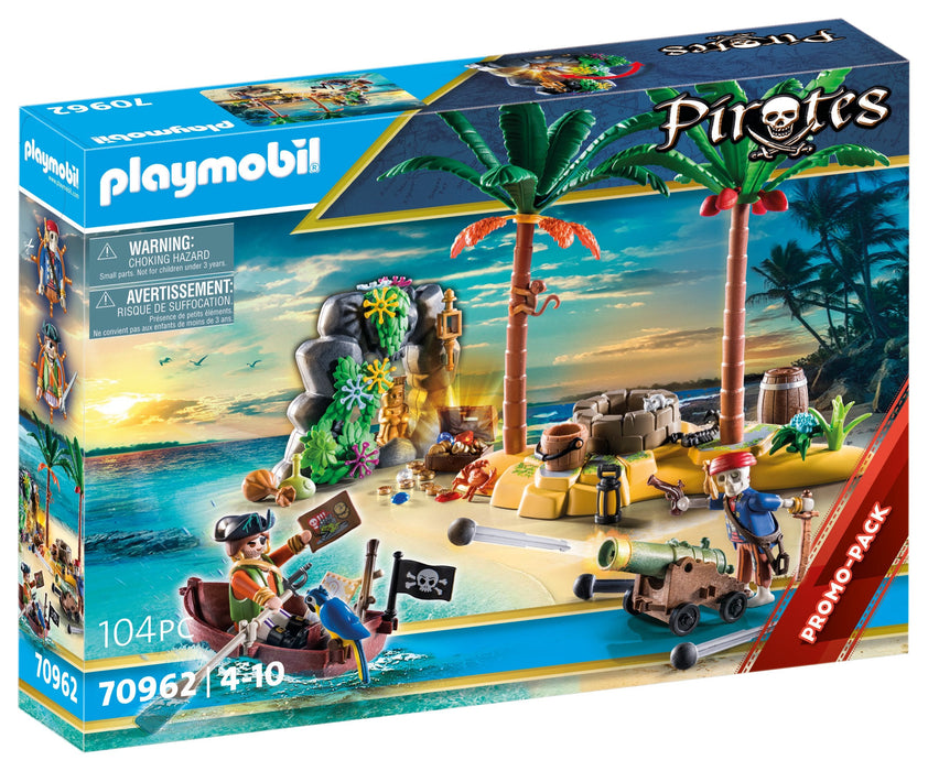 Playmobil 70962 Piratenschatzinsel Mit Skelett, Konstruktionsspielzeug 70962