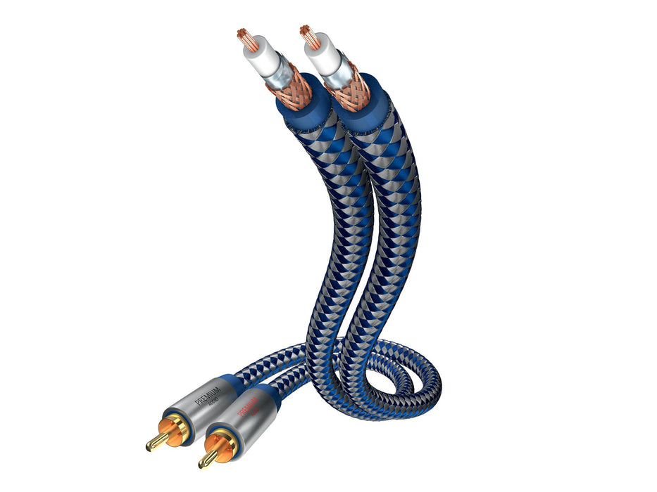 EAN 4001985507825 - Inakustik 0040802 cable de audio 2 m RCA 2 x RCA Azul imagen 1