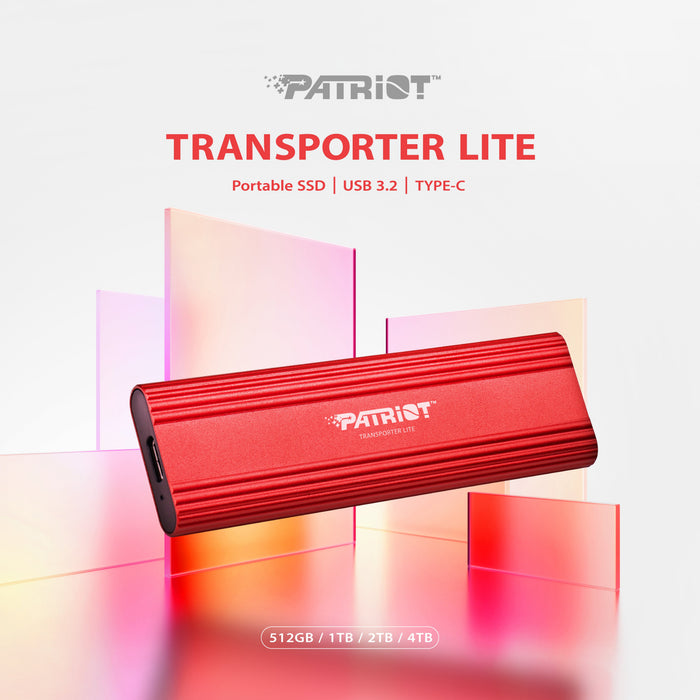 EAN 4711378428018 - Patriot Memory Transporter Lite 2 TB USB Tipo C 3.2 Gen 2 (3.1 Gen 2) Rojo imagen 5