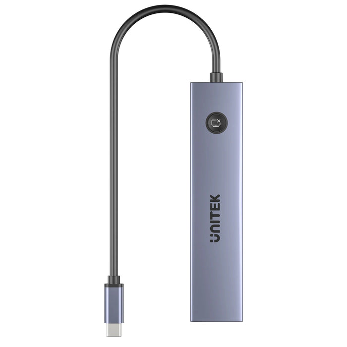 EAN 4894160059444 - UNITEK H1124AGY01 hub de interfaz 2 x USB 3.2 Gen 1 (3.1 Gen 1) Type-B Gris imagen 7
