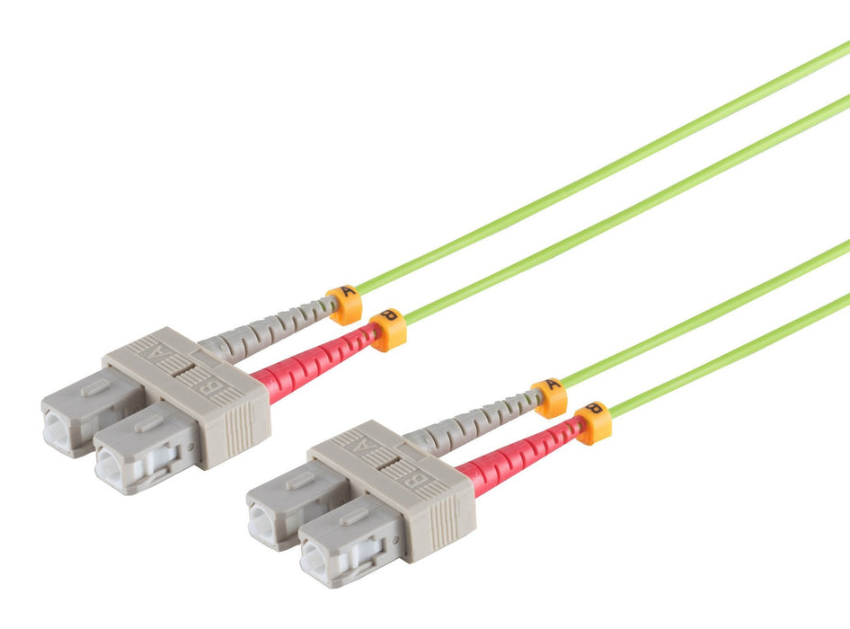 S-Impuls Lwl Cable De Red Sc Sc 50 125?, Om5 Verde Lima, 15m