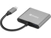 EAN 5705730136443 - Sandberg 136-44 Adaptador gráfico USB Gris imagen 2