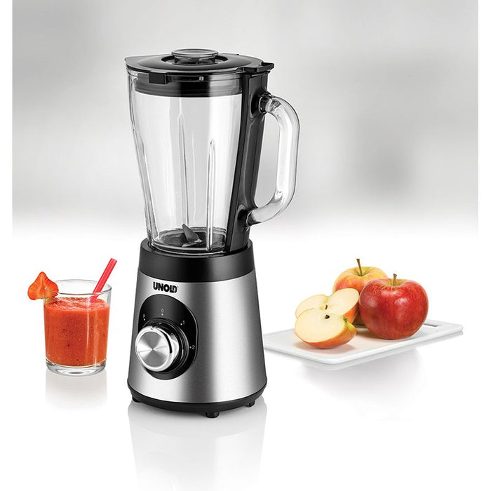 EAN 4011689786259 - Unold Edel 1,5 L Batidora de vaso 500 W Negro, Acero inoxidable, Transparente imagen 8