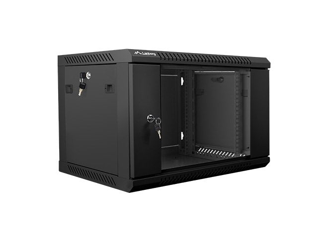 EAN 5901969403053 - Lanberg WF01-6406-10B armario rack 6U Bastidor de pared Negro imagen 3