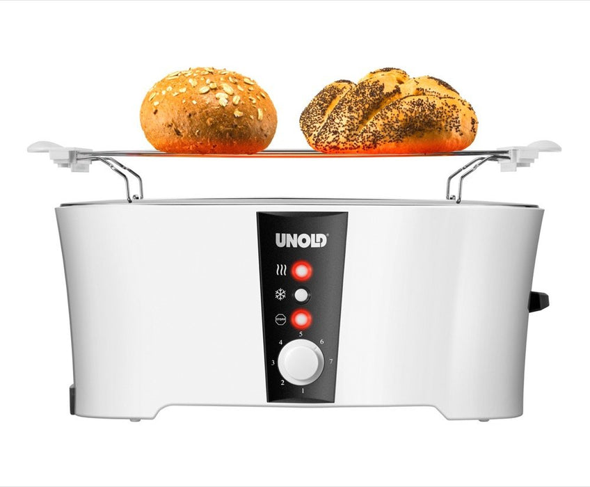 EAN 4011689380204 - Unold Design Dual 4 rebanada(s) 1350 W Negro, Blanco imagen 2