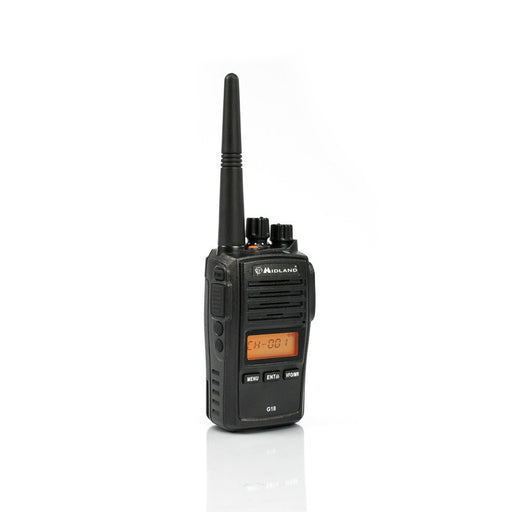 EAN 8011869206658 - Midland G18 - PMR446 two-way radios 8 canales 446.00625 - 446.09375 MHz Negro imagen 1