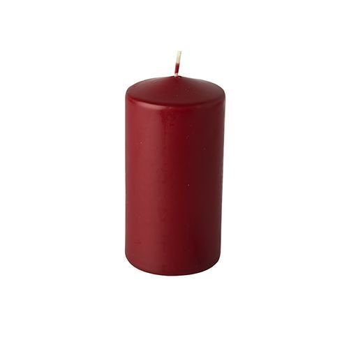 Candle Papstar Stumpenkerze 11.5 Cm Bordeaux