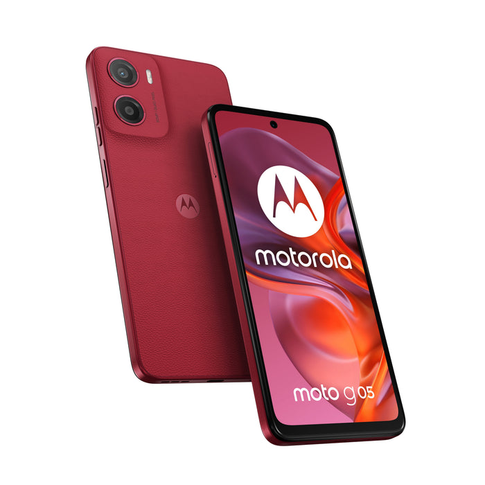 EAN 840023290596 - Motorola moto g05 16,9 cm (6.67") SIM doble Android 15 4G USB Tipo C 4 GB 128 GB 5200 mAh Rojo imagen 1