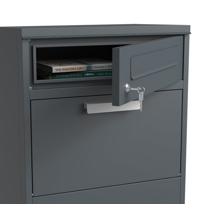 Phoenix Safe Paket Box Pb1121aak Graphitgris Schlüssel Gross