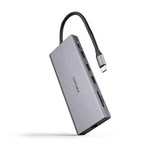 EAN 8433281015579 - Nanocable 10.16.4612 base para portátil y replicador de puertos Alámbrico USB 3.2 Gen 1 (3.1 Gen 1) Type- imagen 1
