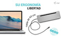 EAN 8595611706530 - i-tec C31FLAT2PDPRO base para portátil y replicador de puertos Alámbrico USB 3.2 Gen 1 (3.1 Gen 1) Type-C imagen 7