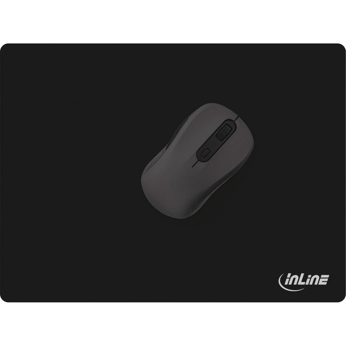 Alfombrilla De Ratón Inline Alfombrilla Gaming 350x260x3 Mm Negro