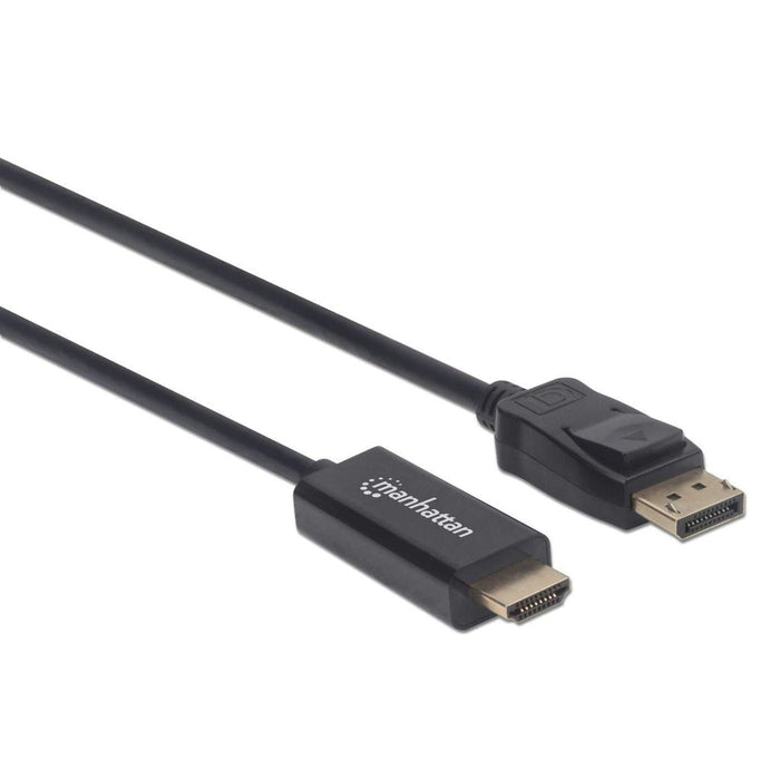 Manhattan 153195 Adaptador De Cable De Vídeo 1 M Displayport Hdmi Negro