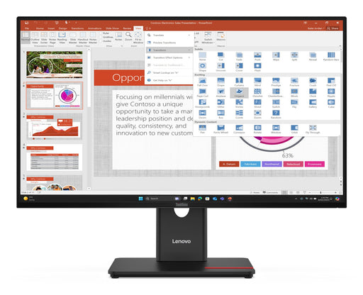EAN 0198155817373 - Lenovo ThinkVision T27-40 pantalla para PC 68,6 cm (27") 1920 x 1080 Pixeles Full HD LED Negro imagen 1