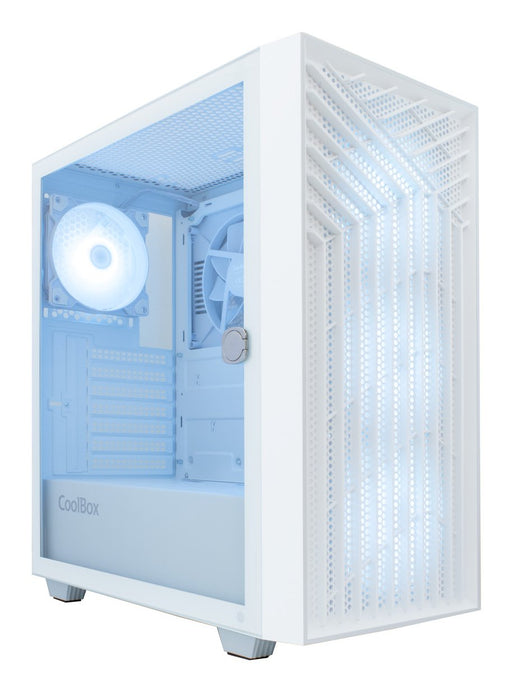 EAN 8436624420689 - CoolBox COO-CHA-GA300W-0 carcasa de ordenador Torre Blanco imagen 2