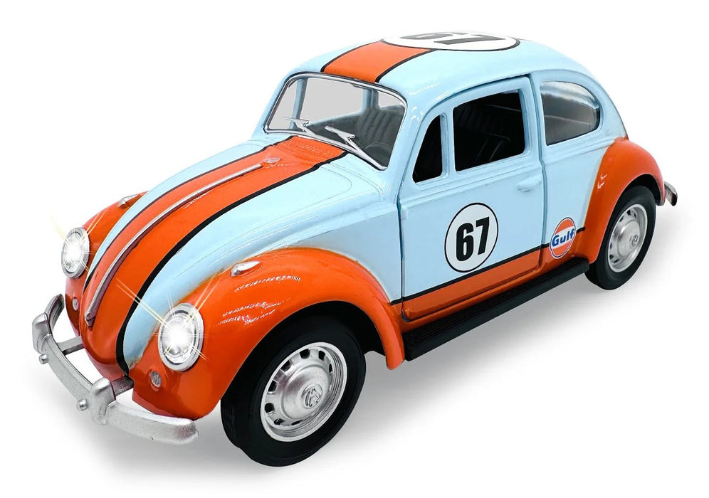 Jamara Volkwagen Beetle 1967 1:28 Azul Claro 3+
