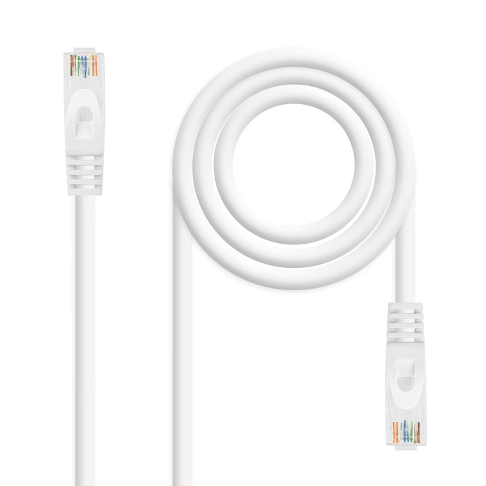 EAN 8433281009011 - Nanocable 10.20.1802-W cable de red 2 m Cat6a U/UTP (UTP) imagen 1