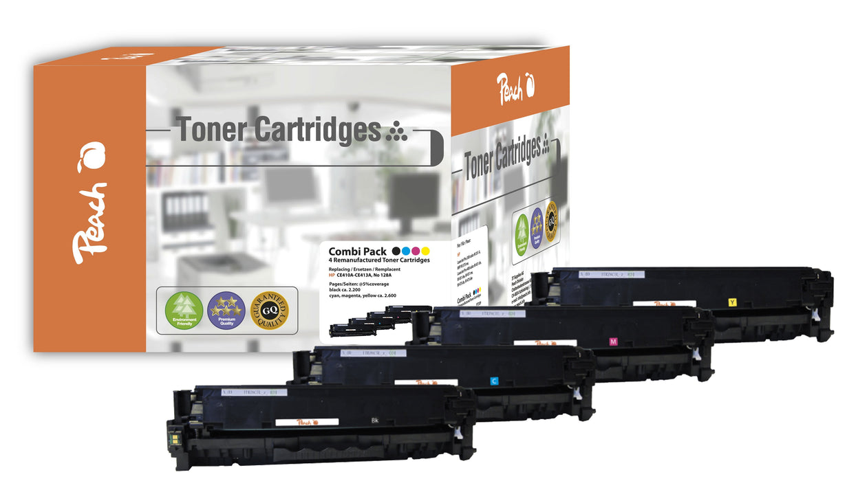 Peach Toner Hp Nr.305a           Multipackplus Retail Comp.
