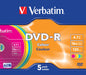 EAN 0023942435570 - Verbatim DVD-R Colour 4,7 GB 5 pieza(s) imagen 3