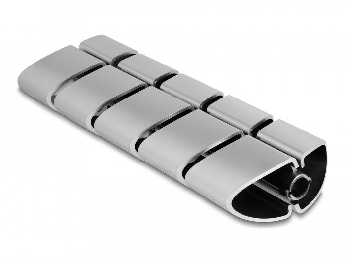 Delock Elemento De Fijacion Para Canal De Cable 75 X 45 Mm 5 Piezas Plata