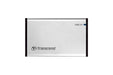 EAN 0760557828105 - Transcend StoreJet 25S3 Carcasa de disco duro/SSD Plata 2.5" USB con suministro de corriente imagen 1