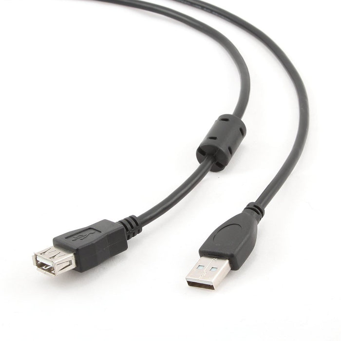 EAN 8716309052139 - Cablexpert Cable USB2 M-F 1,8mt Negro Premium imagen 2