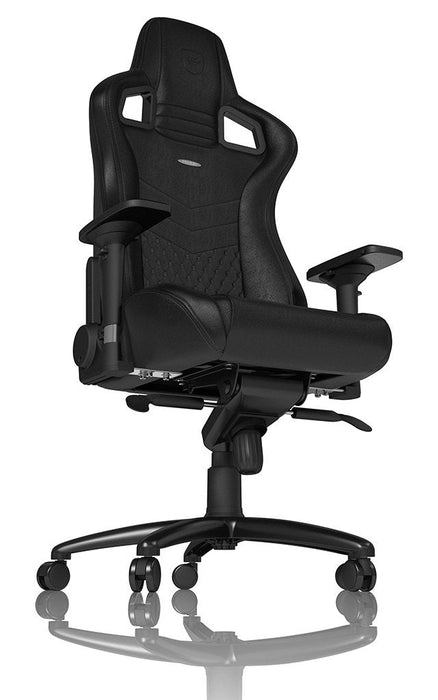 Noblechairs Epic Echtleder Gaming Silla - Negro